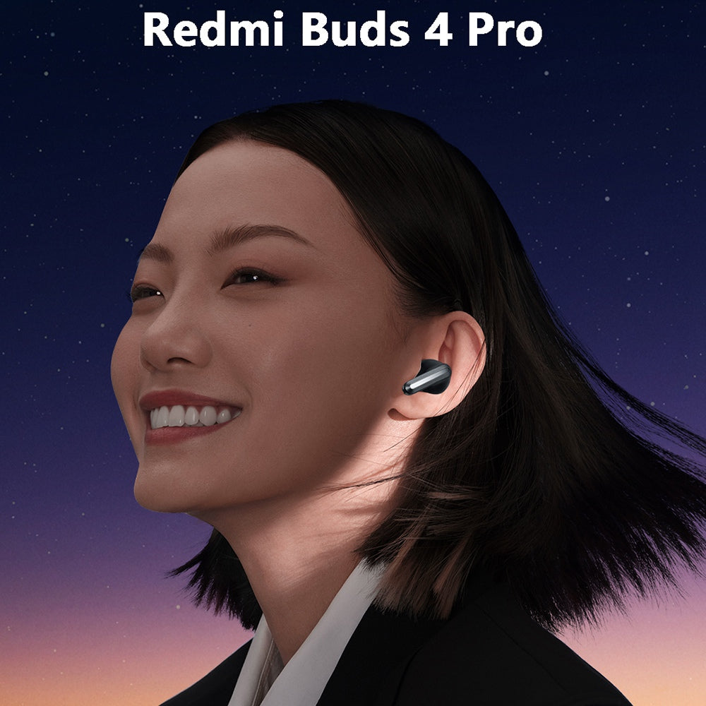 XIAOMI Redmi Buds 4 Pro Bluetooth 5.3 Wireless TWS sluchátka do uší Stereofonní sportovní sluchátka s redukcí šumu a nabíjecím pouzdrem XIAOMI Redmi Buds 4 Pro Bluetooth 5.3 Wireless TWS sluchátka do uší Stereofonní sportovní sluchátka s redukcí šumu a nabíjecím pouzdrem